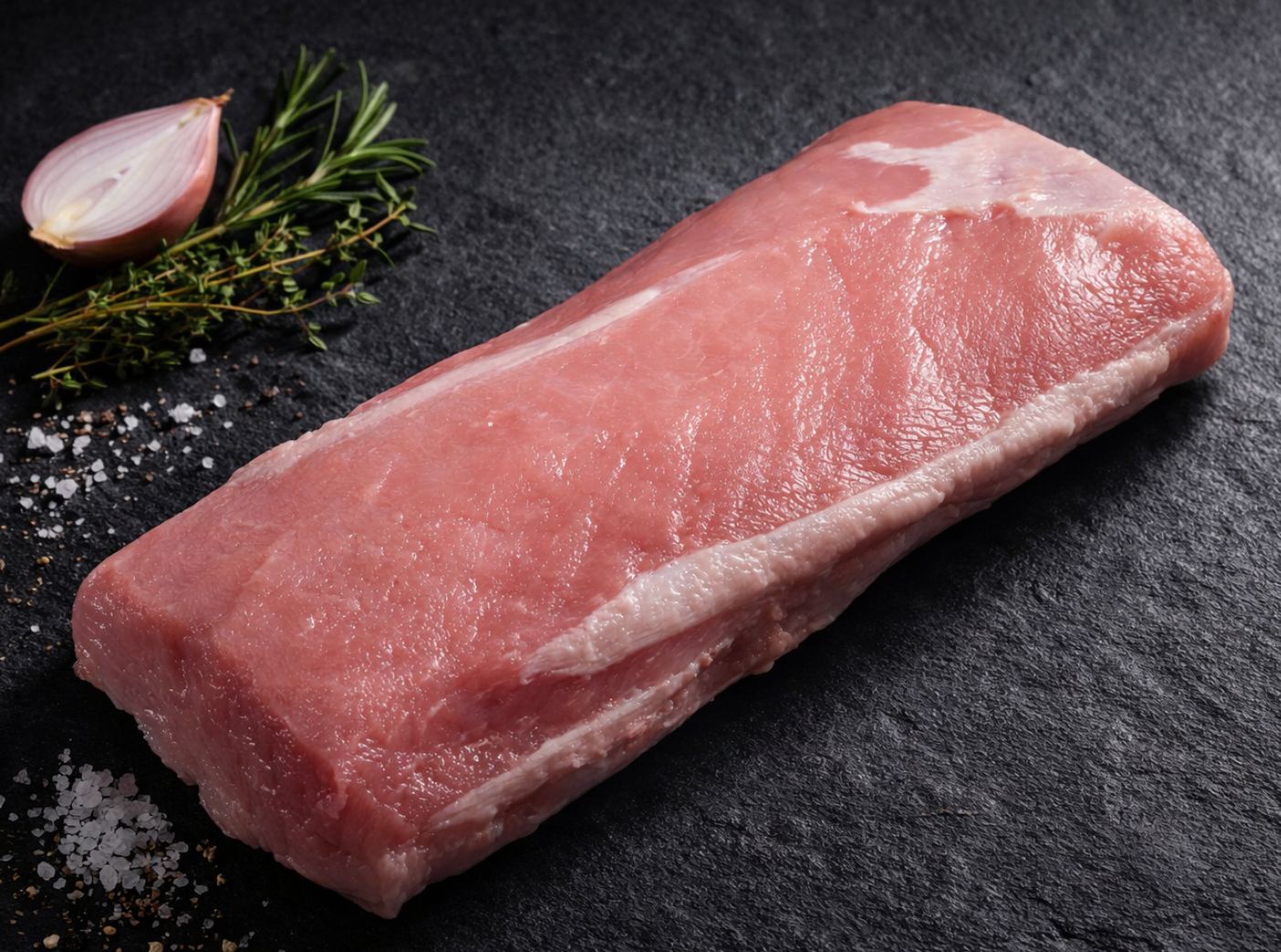 Bio Schweine Lachsbraten, tiefgefroren-MHD