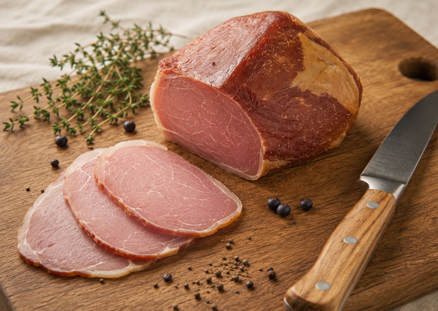 Heimatschinken vom Schwein, tiefgefroren