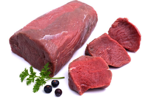 Hirschsteak
