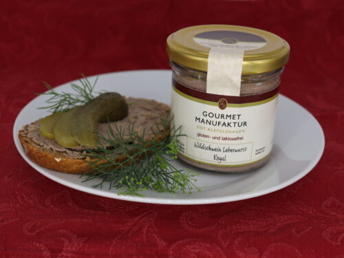 Wildschwein Leberwurst Royal
